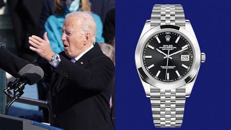 Looks Like Joe Biden Got a New Rolex to Celebrate His Big New 